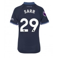 Tottenham Hotspur Pape Matar Sarr #29 Bortatröja Kvinnor 2023-24 Korta ärmar